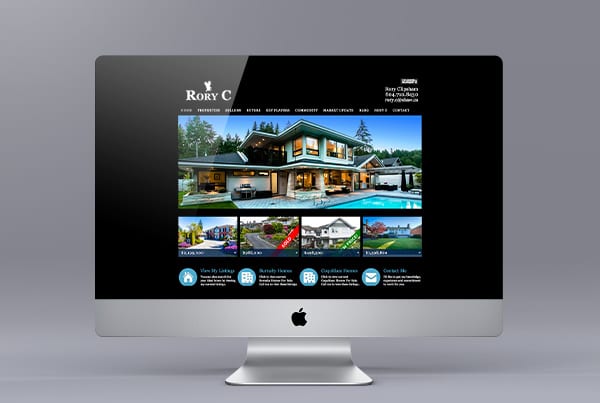 Website Design for Rory Clipsham