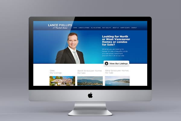 Website Design for Lance Phillips