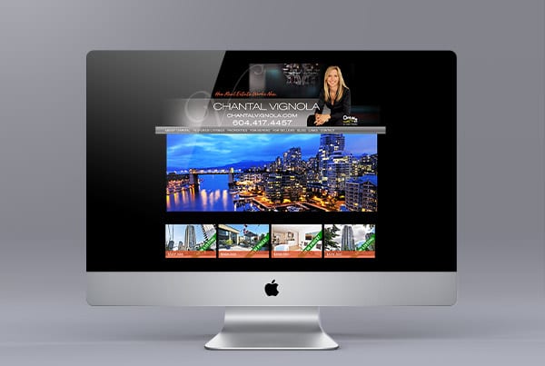 Website for Realtor Chantal Vignola