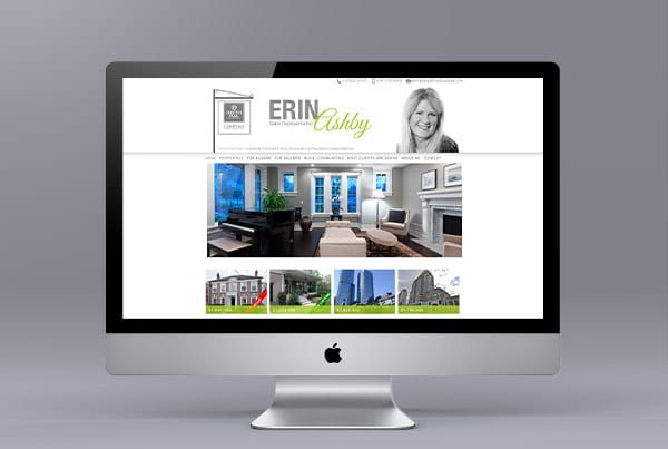 Erin Ashby Website Design