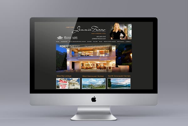 Jennie Frizzo Website Design