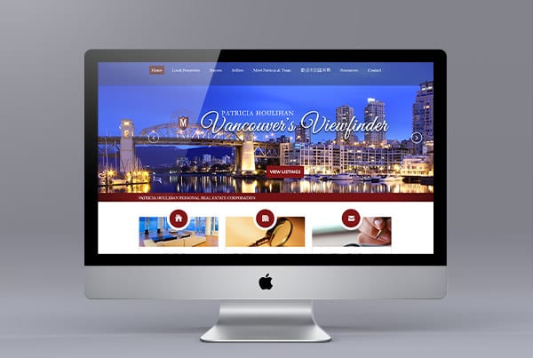 Patricia Houlihan Website Design