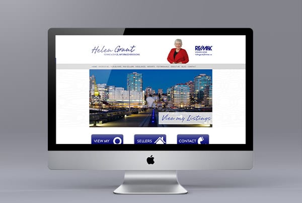 Helen Grant Ubertor Website Design