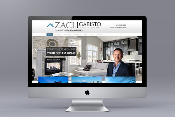 Langley Realtor Website: Zach Garisto