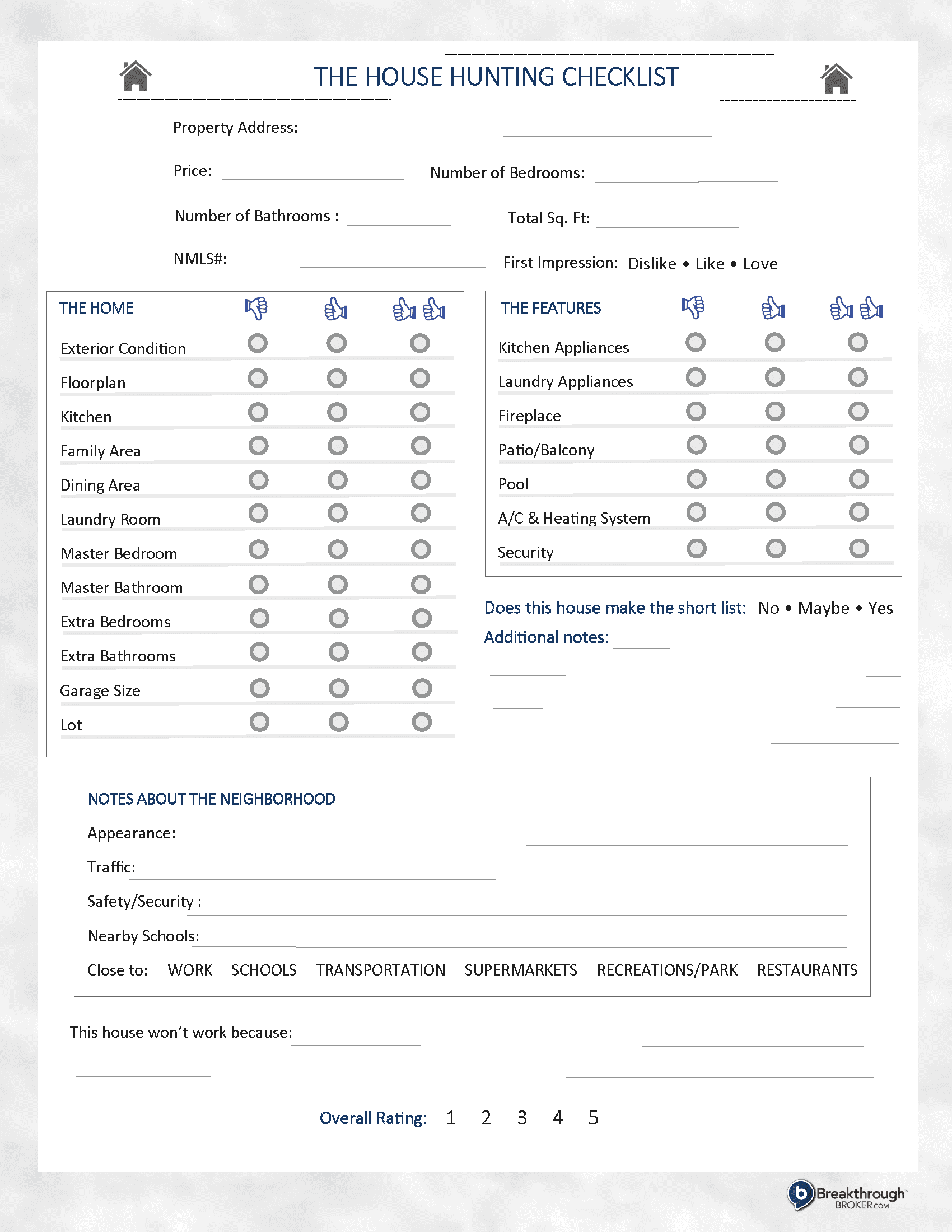 House_Hunting_Checklist