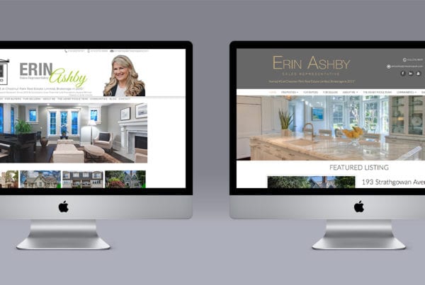 Erin Ashby Website Makeover