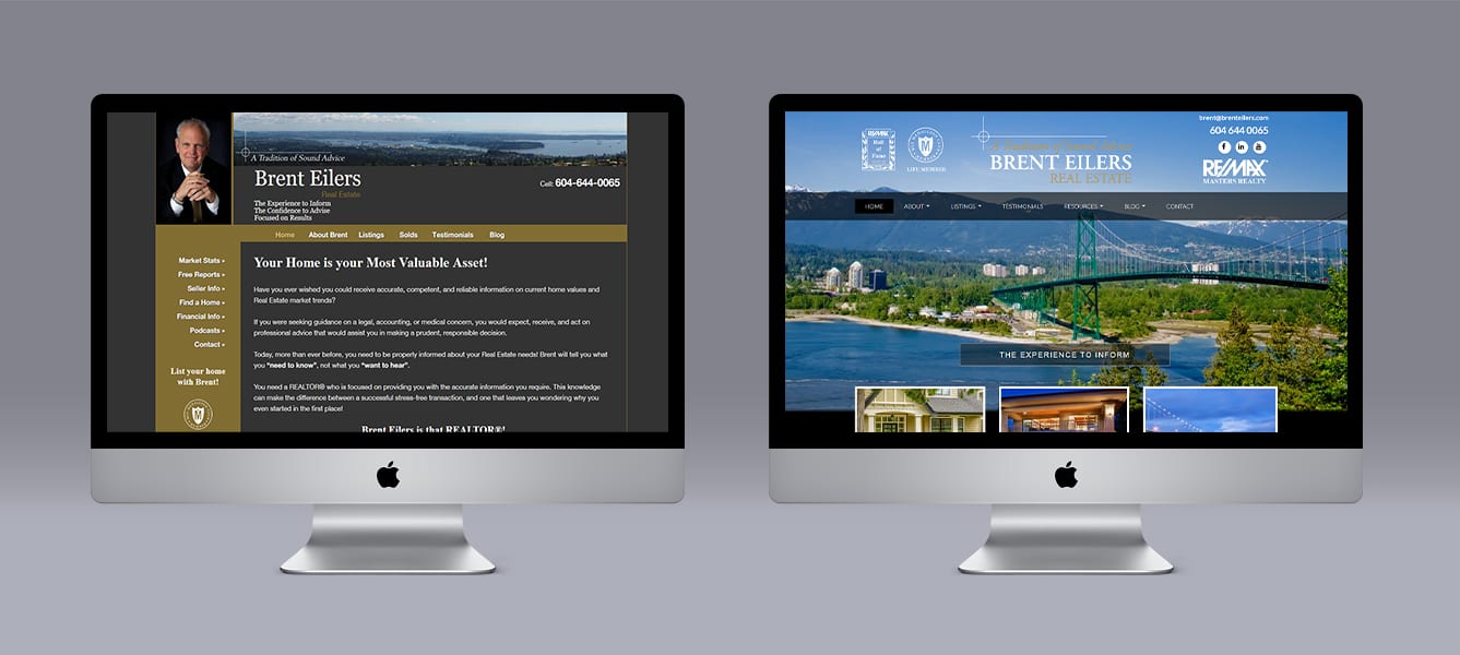 Brent-Eilers Limelight Marketing website design using Ubertor CMS