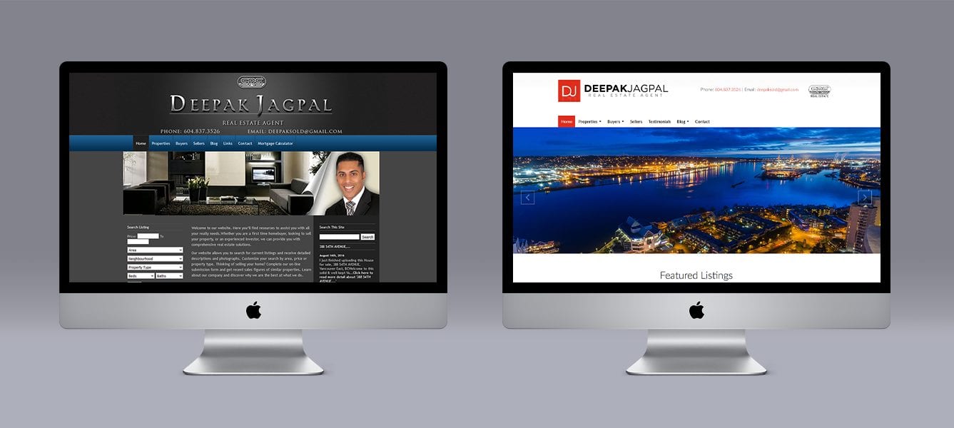 Deepak Jagpal Ubertor Website makeover